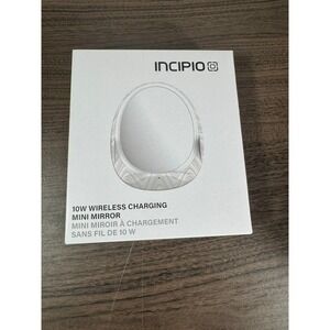 Incipio 10W Wireless Charging Mini Mirror LED‎ Ring Light Adjustable Kickstand